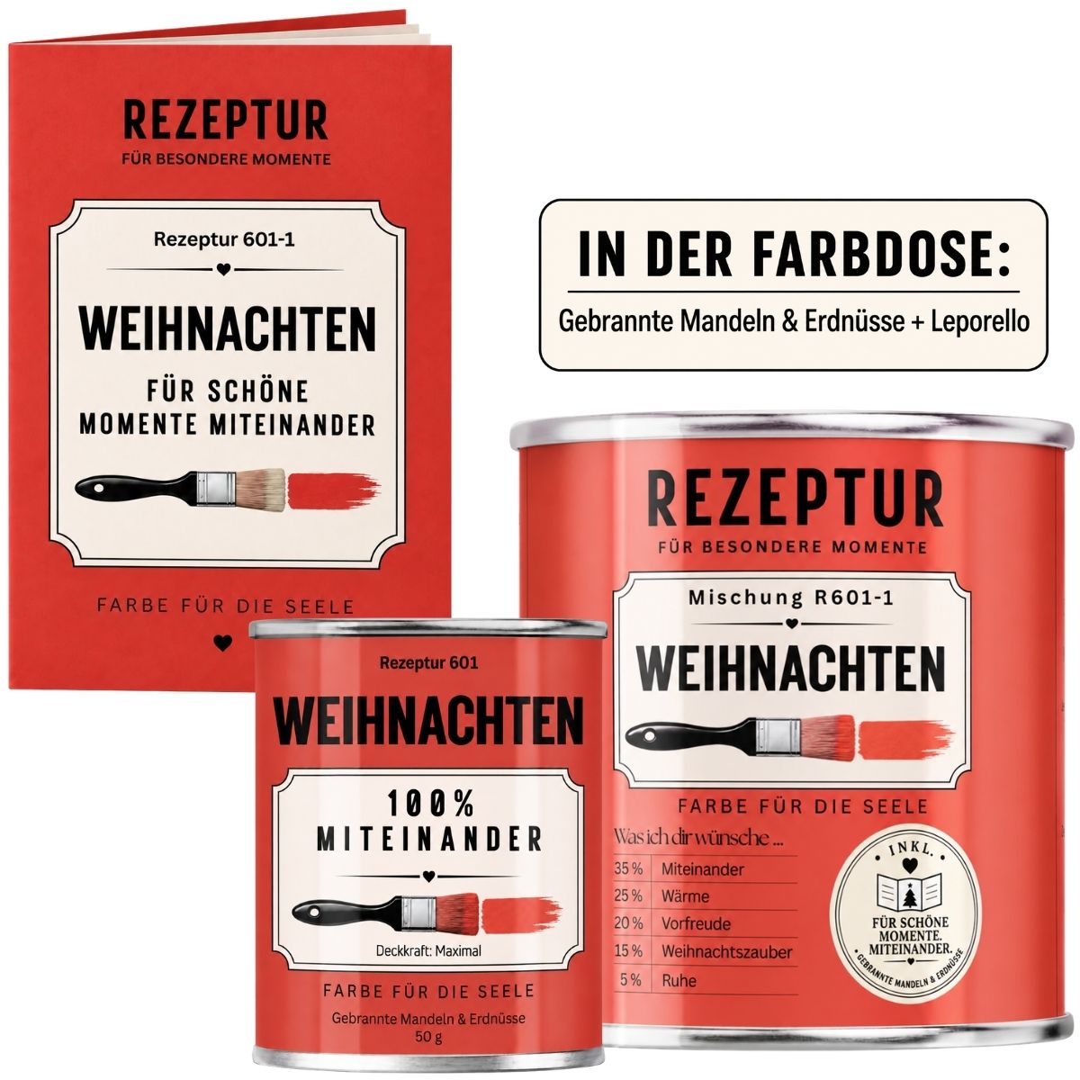 Geschenkset Weihnachten als Kundengeschenk für Maler und Lackierer