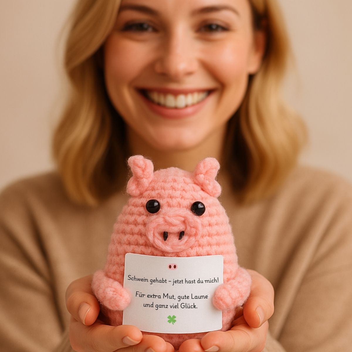 Glücksschwein Fritzi – bringt ganz viel Glück, Mut und gute Laune